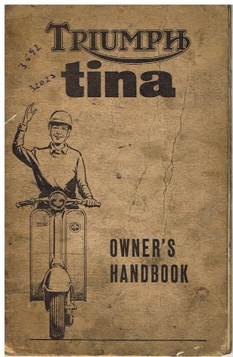 Triumph tina scooter original - tina,