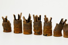 1-50 Scale Oil Drums, Rust