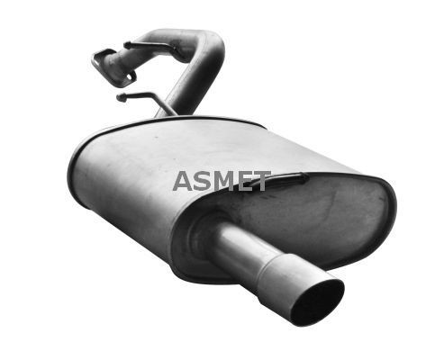 Rear muffler asmet - muffler, 11.051