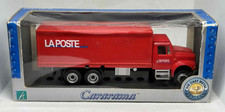 Cararama La Poste Red Truck Die Cast Metal 1/60