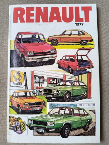 Renault cars full - range, 1977