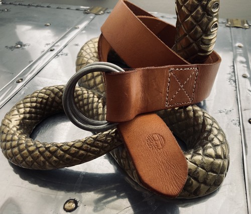 Timberland saddle tan leather