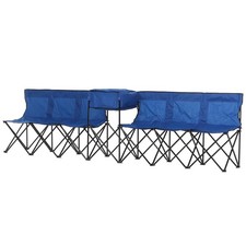Outsunny 6 Seat Camping Bench