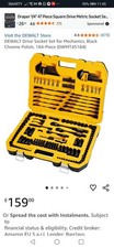 Dewalt 184-Piece Mechanics