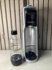 SodaStream Jet Sparkling Drink Machine Black/Grey- 1 Bottle & 1 Empty Gas Bottle