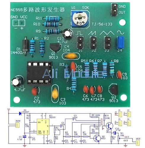 Ne555 multi channel - ne555, multi-channel