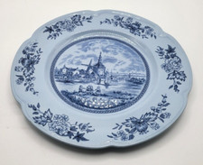 Plate - Blue 'Tulip Time ' by