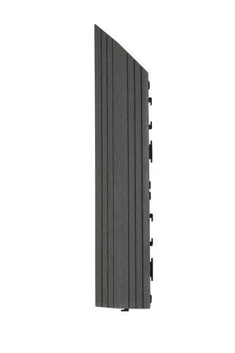Composite decking left - left, edge