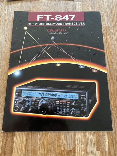 Yaesu 847 uhf - hf+v,