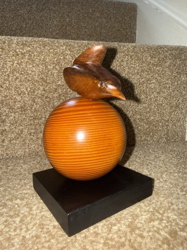 Carved wood figure figurine - wood,
