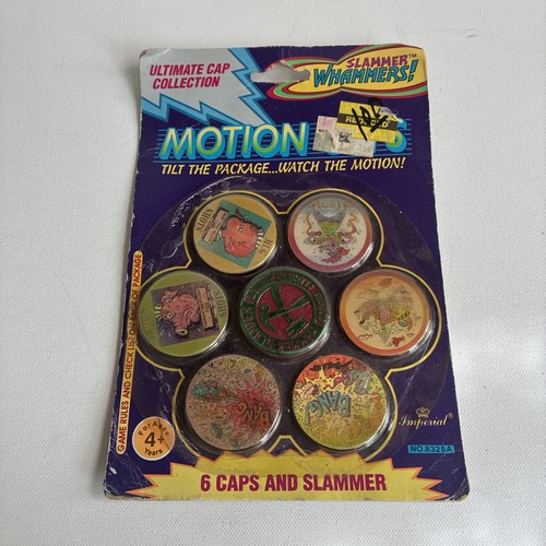 1994 pogs sealed motion caps - motion,