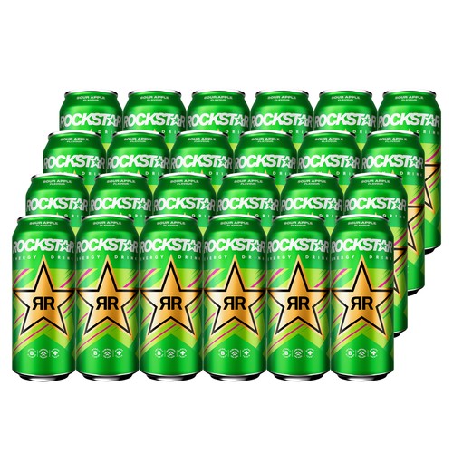 Rockstar energy sours - rockstar, apple