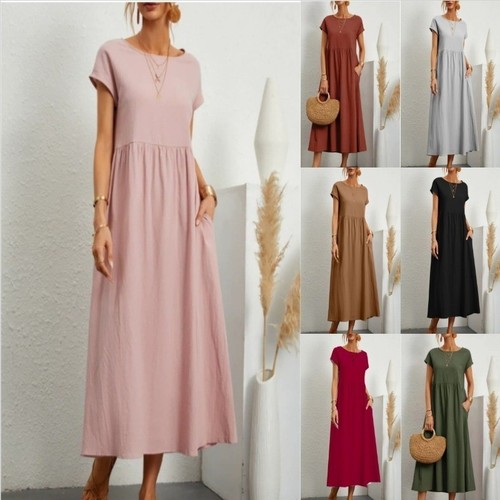 Holiday sundress short sleeve - sundress,