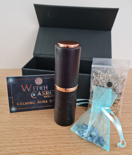 Witch casket calming - casket,