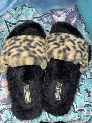 Puma leopard slippers - puma,