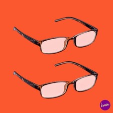 READ OPTICS Unisex Reading Glasses, Polycarbonate, Twin, Tortoiseshell, +1.5