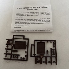 4 Wheel G.W.R. Platform Trolley Cooper Craft 2006