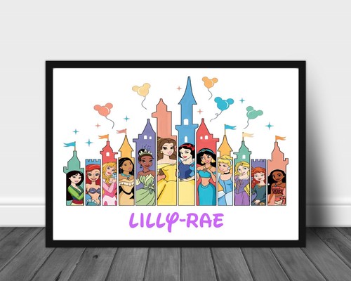 Personalised princess bedroom