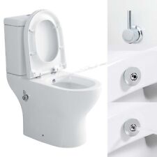 Integrated Combined Bidet Toilet Close Coupled Toilet with Bidet Open Back WC