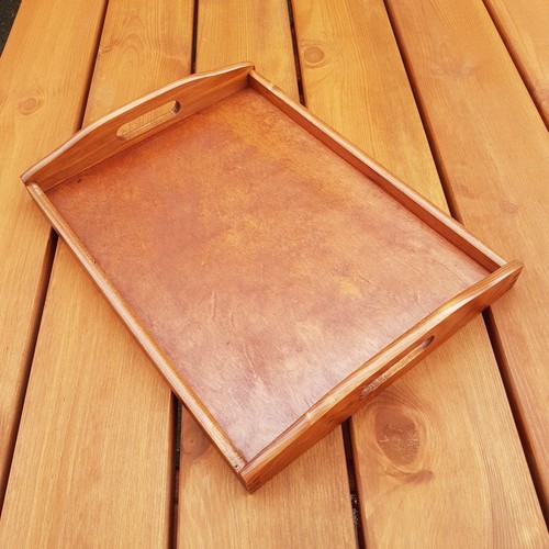 Large wooden serving tray - large, 40