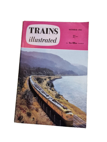 Trains illustrated october - trains,