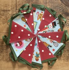 Handmade Oilcloth Bunting