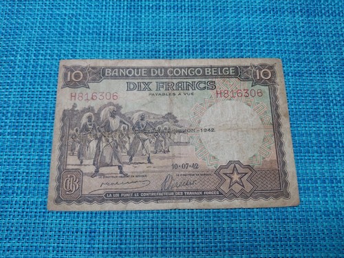 Belgian congo 10 - belgian,