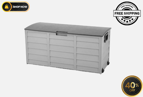 Outdoor garden storage chest - outdoor,