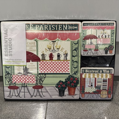 Café parisien placemats - parisien,
