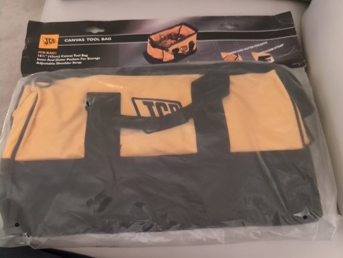 Jcb canvas tool bag - canvas,