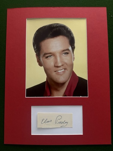 Genuine hand signed - hand, elvis