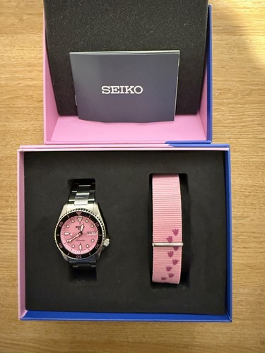 Seiko sports pink - 5,
