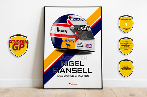 Nigel mansell 1992 williams - mansell,