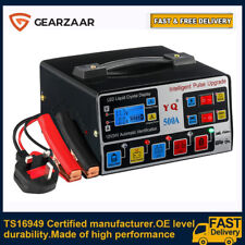 500A HEAVY DUTY 12V/24V AUTOMATIC CAR BATTERY CHARGER SMART PULSE REPAIR TRICKLE