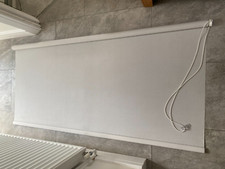 Web Blinds Vision Screen Ivory Roller Blind 162.9cm W x 115cm L