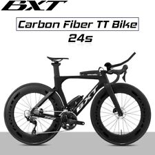 BXT Carbon Time Trial Bike Disc Triathlon Bike Carbon TT Bike 24 Speed ​​10.34kg