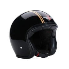 95228 - Black Gold PS Davida Speedster v4 Open Face Helmet
