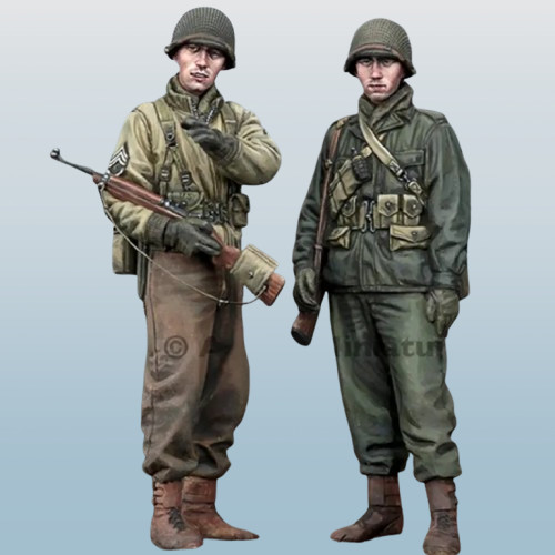Infantry soldiers crew - 1/35, us