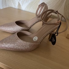  Women's Gold sparkly  Wide