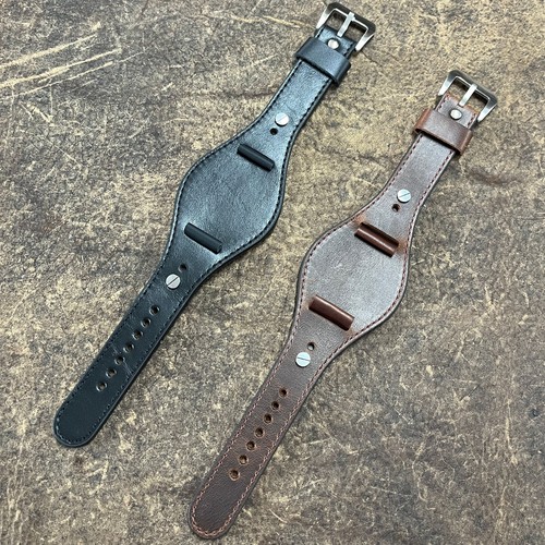 Long bund style leather - long,