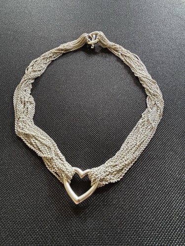 Tiffany open heart mesh - &,
