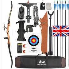 Recurve Bow Arrow Kit 68"