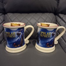 The Polar Express 3D Official Warner Brothers Polar Express Tankard Mugs New