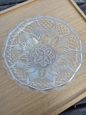 Vintage Cut Glass  Serving