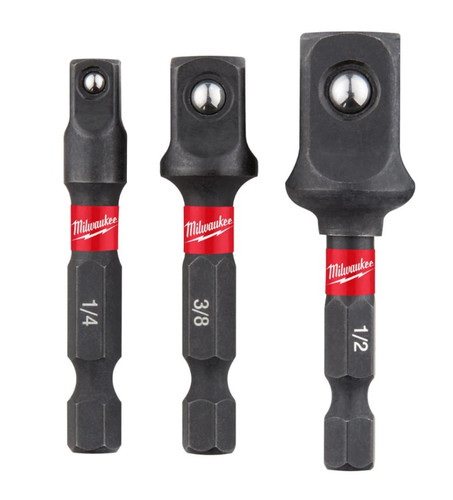 Milwaukee socket adaptors - socket, 3
