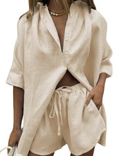 2PCS Women Summer Casual