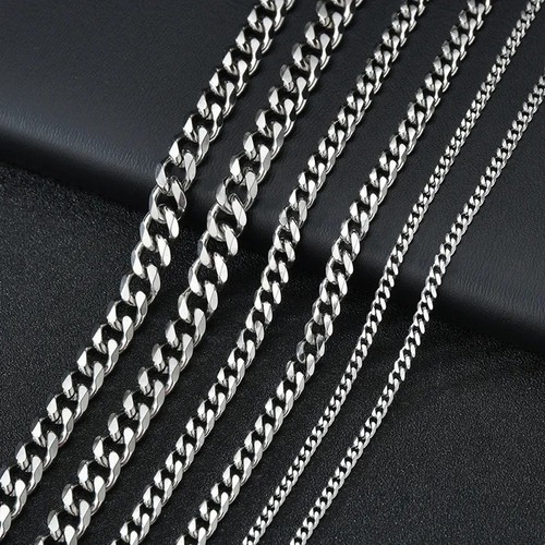Men silver stainless steel - silver,