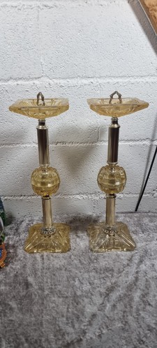 Stunning pair vintage floor - pair,