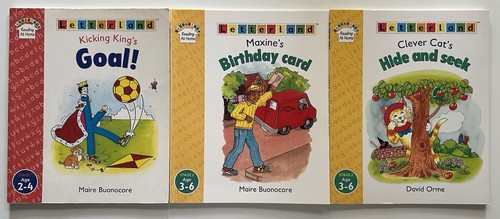 Letterland books stage 1 - 2,