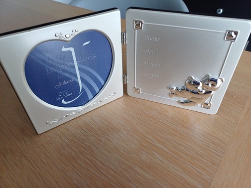 Boxed vintage heart photo - vintage,